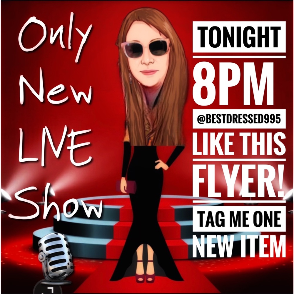 LIVE Tonight at 8pm ‼️
